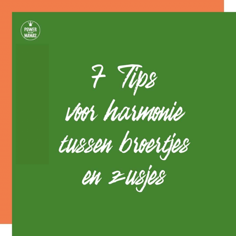 7 tips voor harmonie